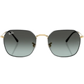 Ray Ban Men Irregular Frame Dusty Arista Gold Sunglasses