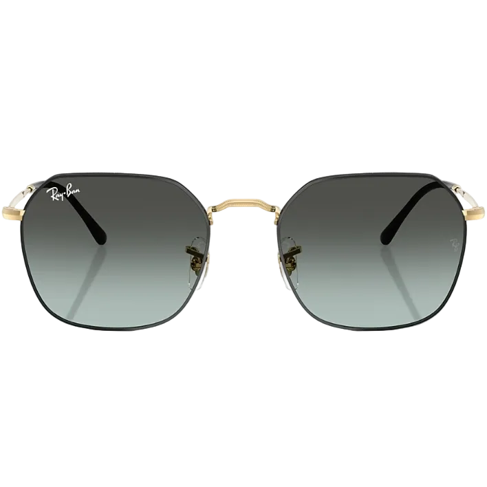 Ray Ban Men Irregular Frame Dusty Arista Gold Sunglasses