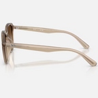 Ray Ban Men Square Frame Polished Turtledove Sunglasses