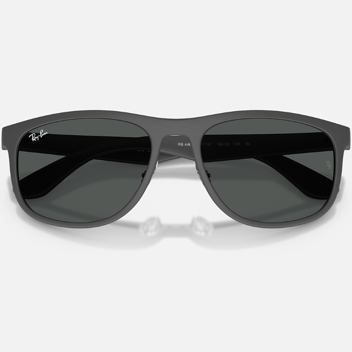 Ray Ban Men Square Frame Matte Sand Grey Sunglasses