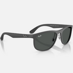 Ray Ban Men Square Frame Matte Sand Grey Sunglasses