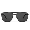 Louis Vuitton Men Square Frame Deep Black Sunglasses