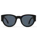 Louis Vuitton Men Round Frame Black Sunglasses