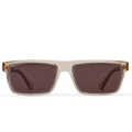 Louis Vuitton Men Sqaure Frame Crystal Camel Sunglasses