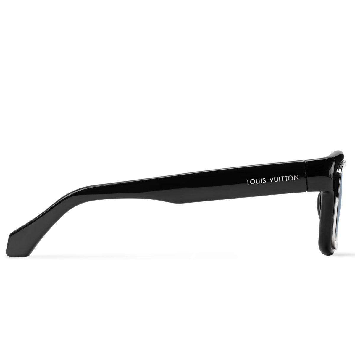 Louis Vuitton Men Square Frame Void Black Sunglasses