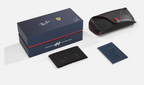 Ray Ban Men Rectangle Frame Red Sunglasses