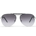 Louis Vuitton Men Pilot Frame Shiny Gunmetal Sunglasses