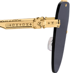 Louis Vuitton Men Pilot Frame Classic Gold Sunglasses
