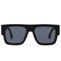 Louis Vuitton Men Rectangular Frame Smoky Black Sunglasses