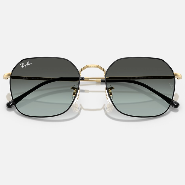 Ray Ban Men Irregular Frame Dusty Arista Gold Sunglasses