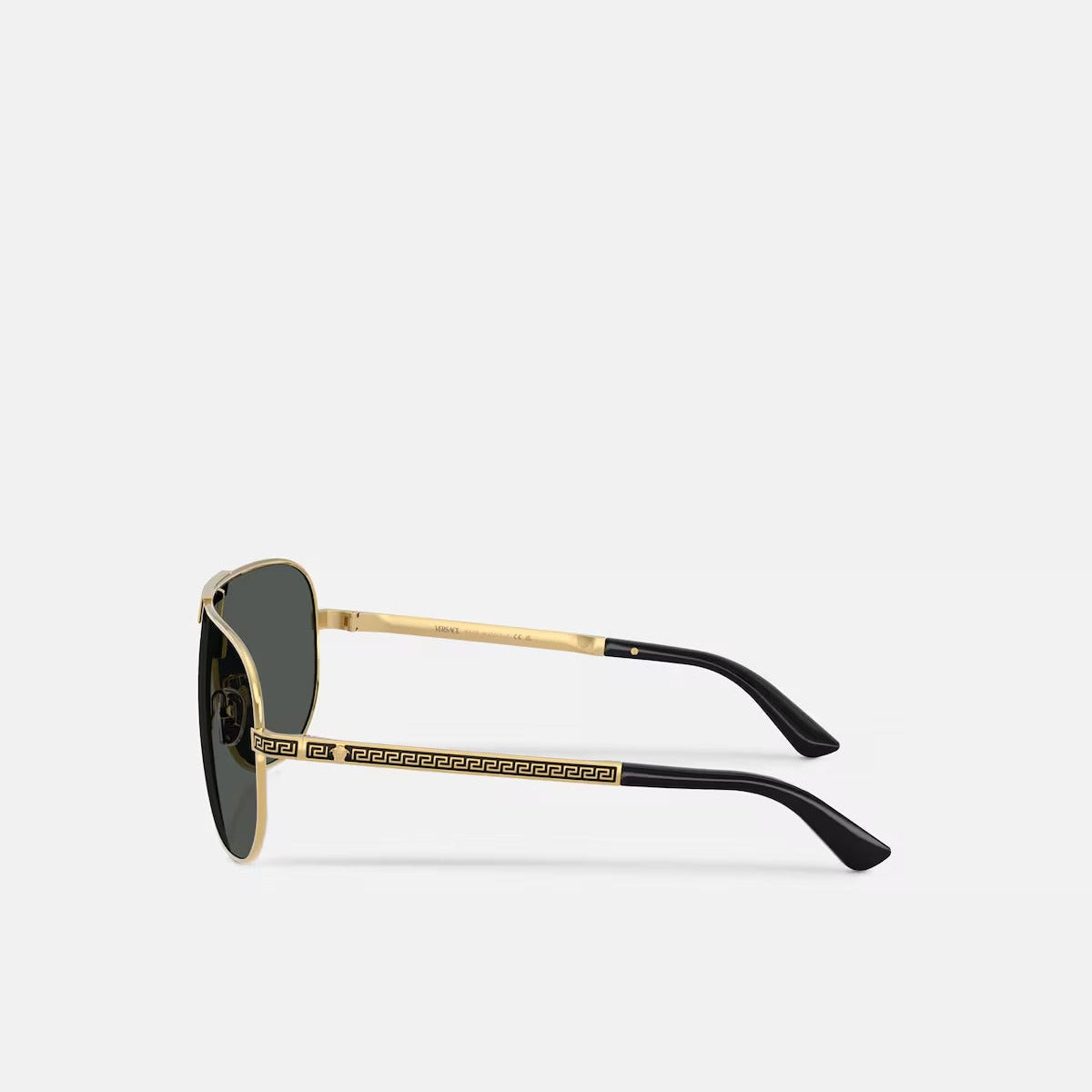 Versace Mask Frame Shiny Gold Sunglasses