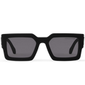 Louis Vuitton Men Square Frame Shiny Deep Black Sunglasses