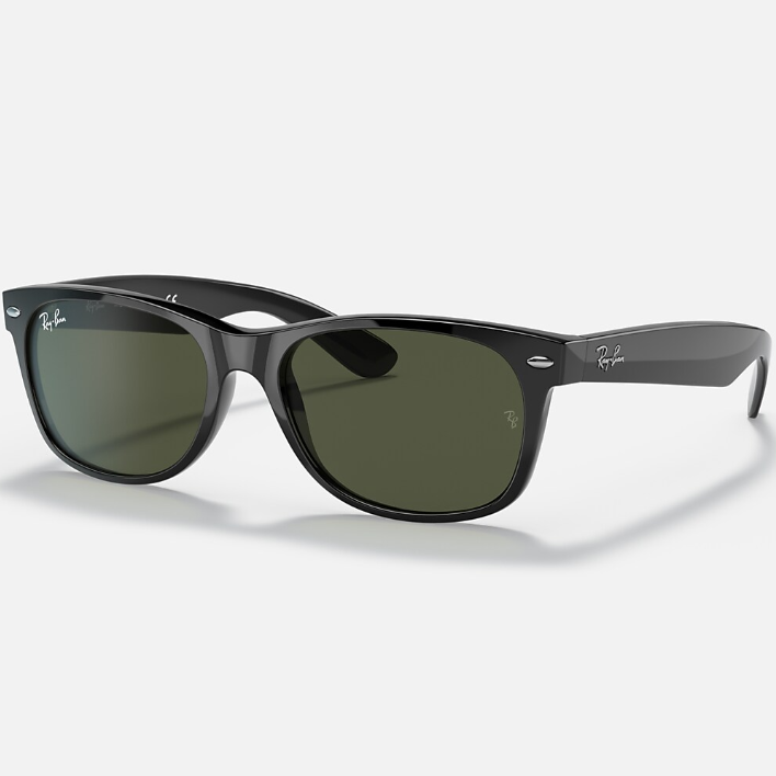 Ray Ban Men Square Frame Shiny Gunmetal Sunglasses