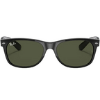 Ray Ban Men Square Frame Shiny Gunmetal Sunglasses