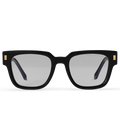 Louis Vuitton Men Sqaure Frame Shiny Ink Black Sunglasses