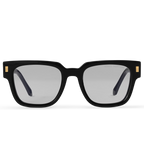 Louis Vuitton Men Sqaure Frame Shiny Ink Black Sunglasses