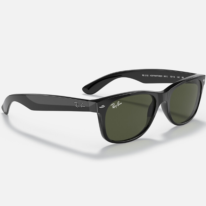 Ray Ban Men Square Frame Shiny Gunmetal Sunglasses