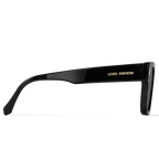 Louis Vuitton Men Sqaure Frame Ink Black Sunglasses