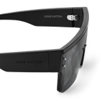 Louis Vuitton Men Mask Frame Matte Black Sunglasses
