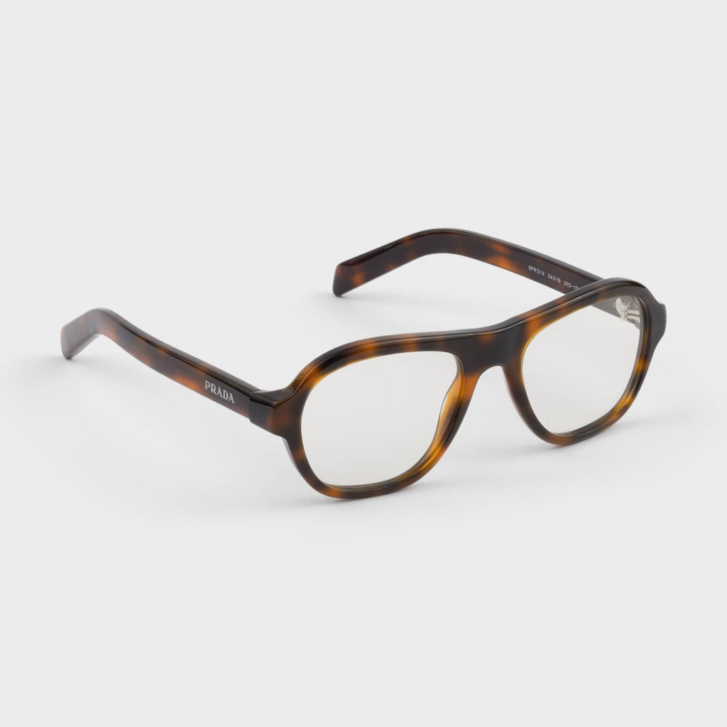 Prada Women Pilot Frame Tan Brown Sunglasses
