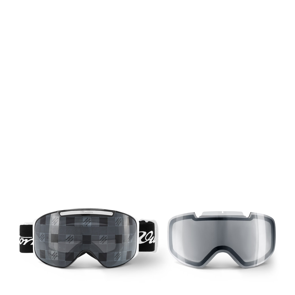 Louis Vuitton Men Mask Frame Deep Black Sunglasses