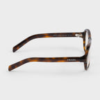 Prada Women Pilot Frame Tan Brown Sunglasses