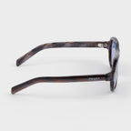 Prada Men Pilot Frame Iolite Horn Sunglasses