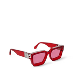 Louis Vuitton Men Square Frame Red Sunglasses