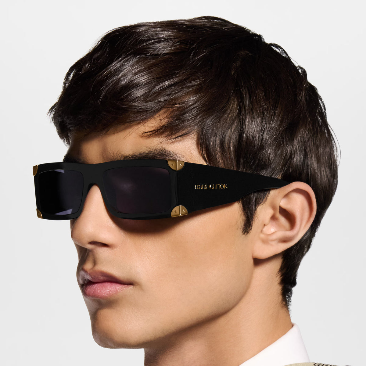 Louis Vuitton Men Z3157U Black Sunglasses