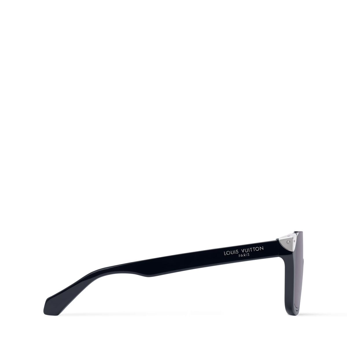 Louis Vuitton Men Mask Frame Dark Black Sunglasses