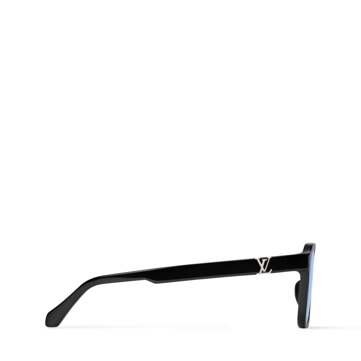 Louis Vuitton Men Square Frame Soft Black Sunglasses