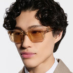 Louis Vuitton Men Z3291U Beige Sunglasses