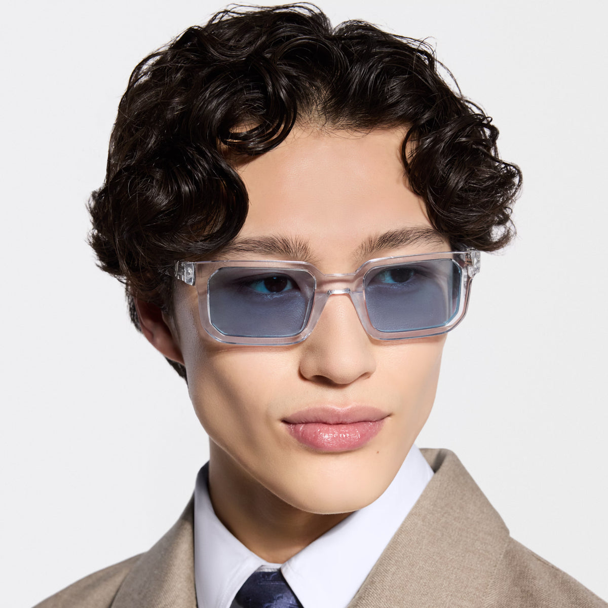 Louis Vuitton Men Z3292U Transparent Sunglasses