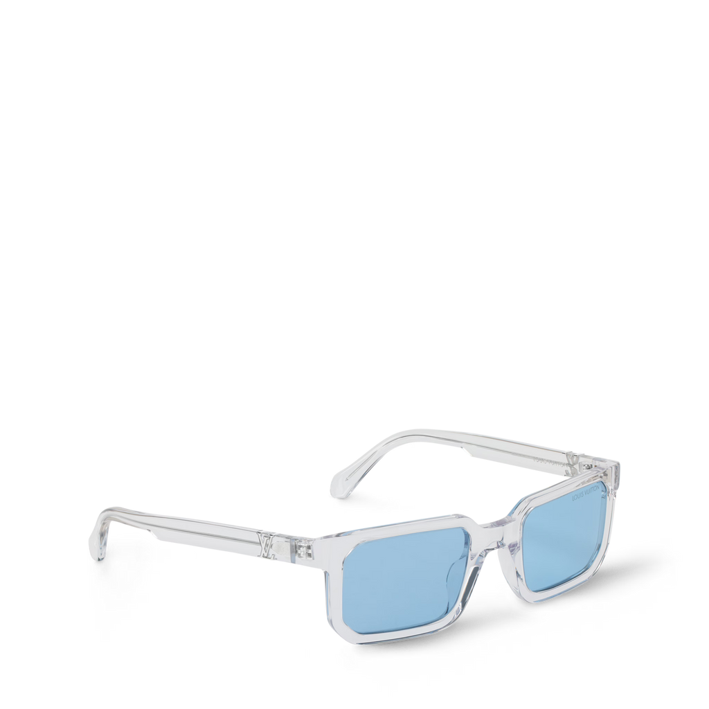 Louis Vuitton Men Square Frame Clear Sunglasses