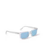 Louis Vuitton Men Square Frame Clear Sunglasses