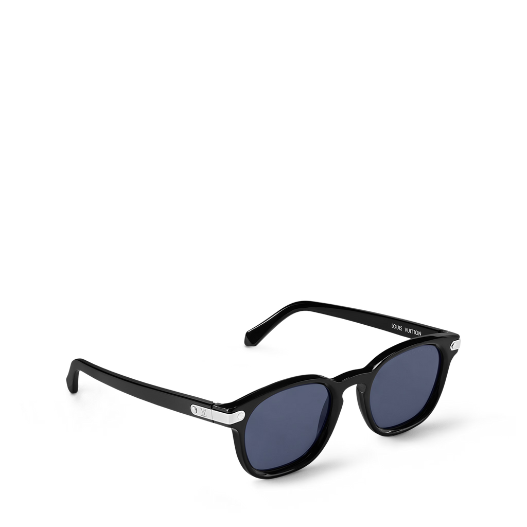 Louis Vuitton Men Aviator Frame Dusty Black Sunglasses