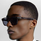 Louis Vuitton Men Aviator Frame Anthracite Marble Sunglasses