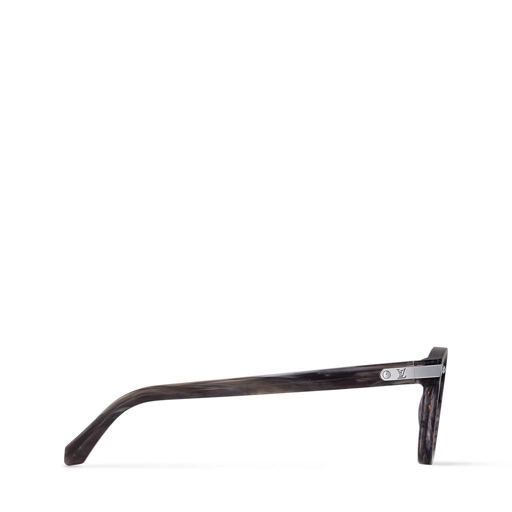 Louis Vuitton Men Aviator Frame Anthracite Marble Sunglasses
