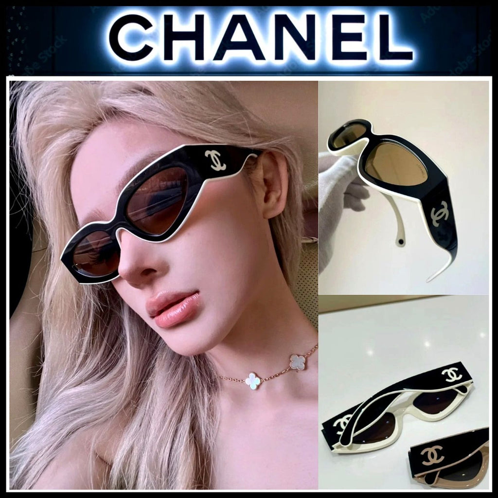 Chanel Women Cat Eye Sunglasses
