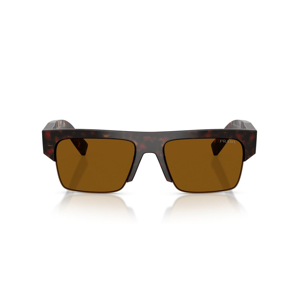 Prada Unisex PR D12SU Tortoise Sunglasses