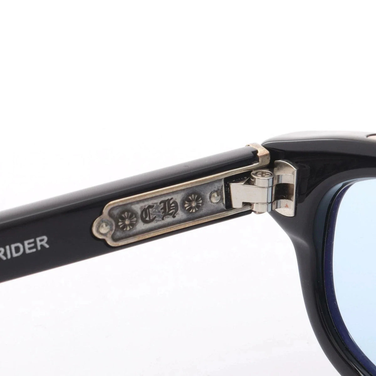 Chrome Hearts Unisex Low Rider Black & Light Blue Gothic Sunglasses