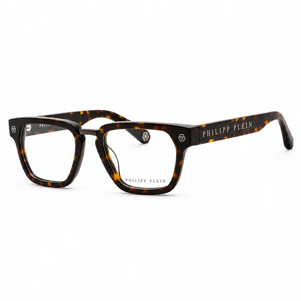 Philipp Plein Men's VPP055W Optical Dark Havana Eyeglasses
