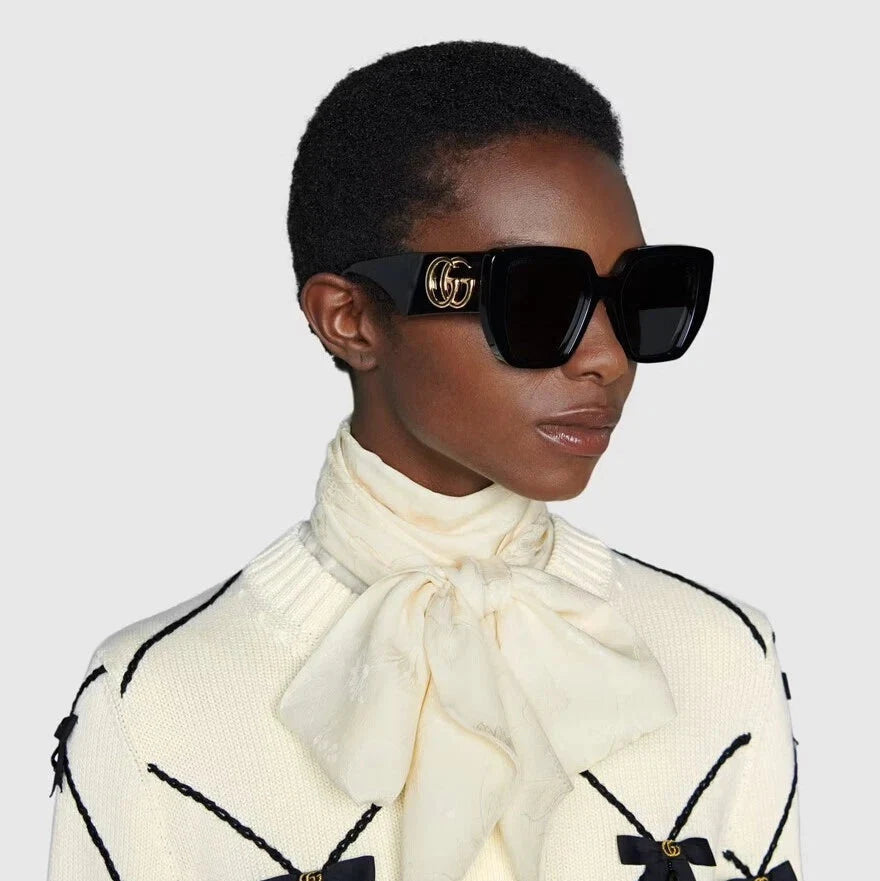 Gucci Women GG1546S Black Sunglasses