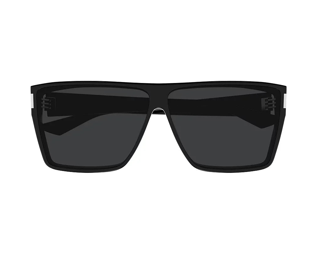 Saint Laurent Unisex SL 756 001 Black & Grey Sunglasses