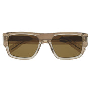 Saint Laurent SL 689 Men Square Beige Sunglasses